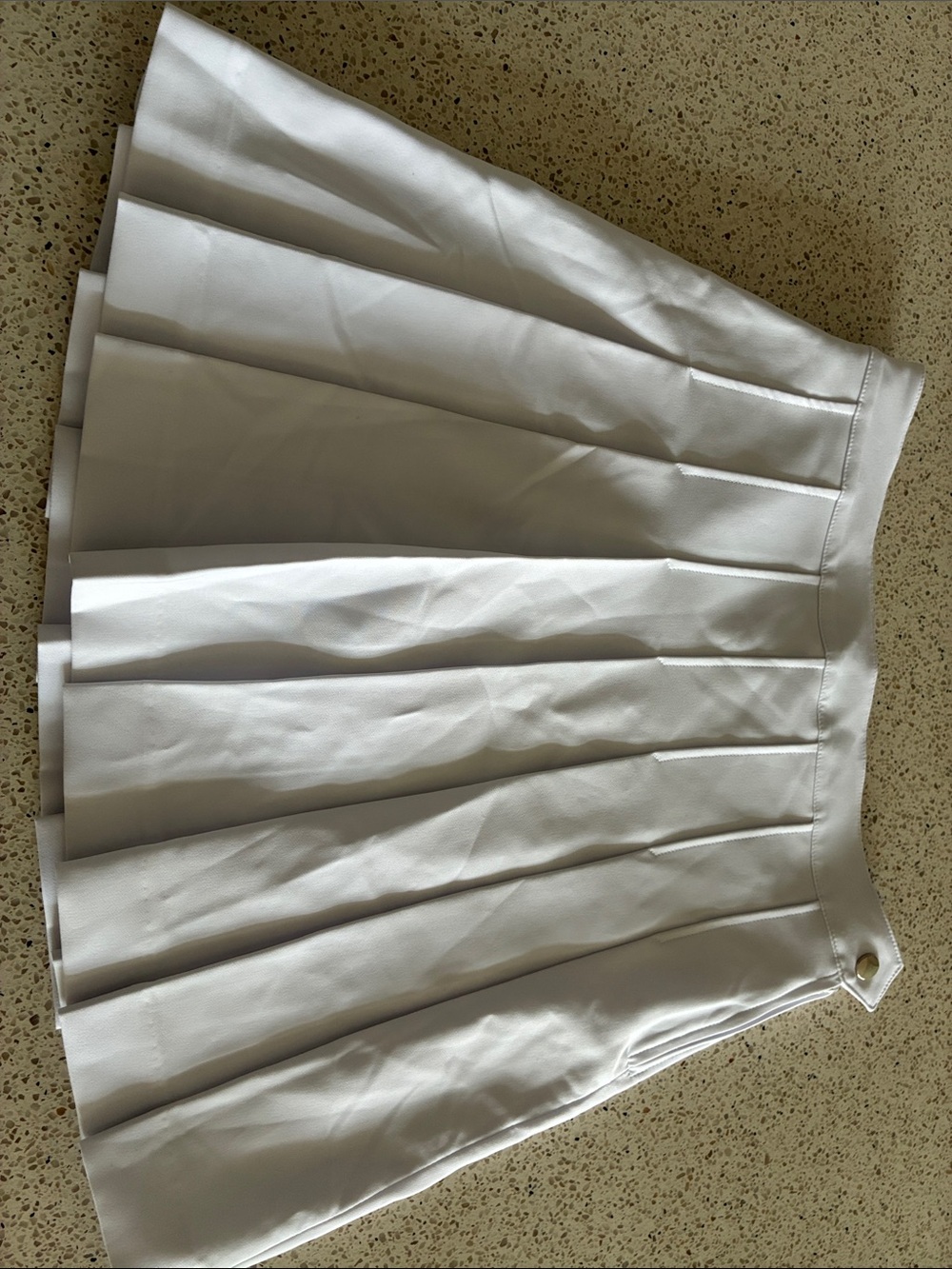 Rowing Blazers White Pleated Mini Skirt
